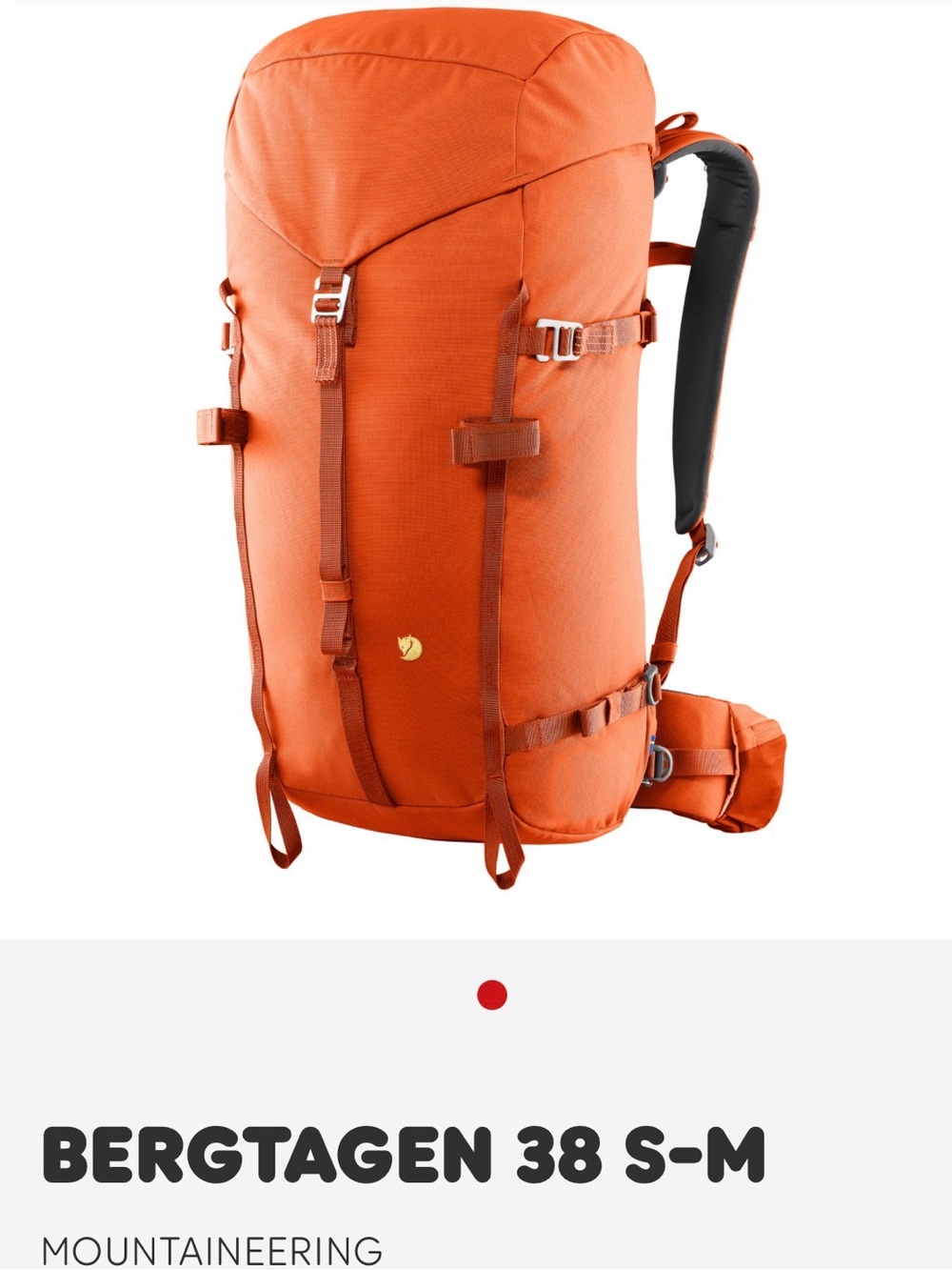 Fjallraven Kanken Travel Pack in Bright Orange